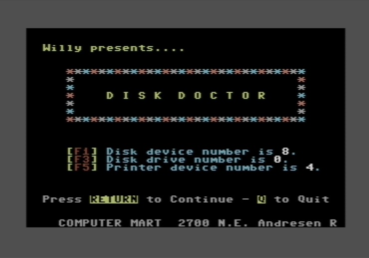 disk doctor